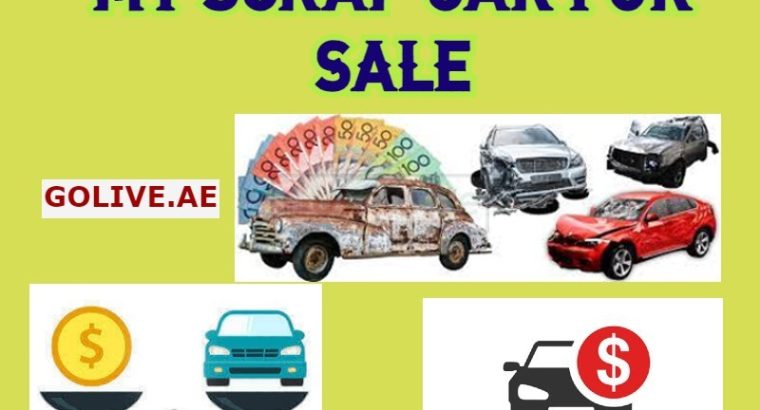 My scrap car for sale