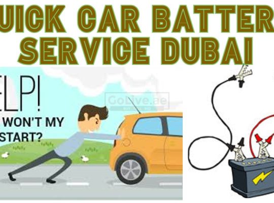 Quick Car Battery Service Dubai
