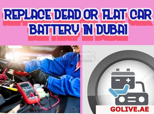 Replace Dead or Flat Car Battery in Dubai
