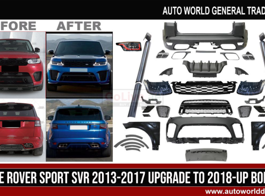 RANGE ROVER SPORT 2013-2017 UPGRADE TO SVR BODYKIT 2018-UP