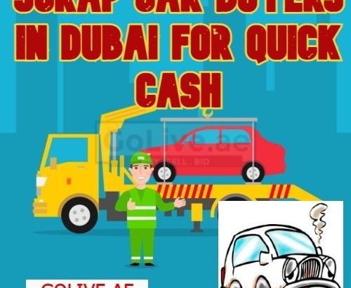 Scrap car buyers in Dubai for quick cash