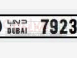 7923 Code O Dubai 4 Didget Number for 5000 AED