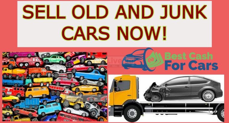 Sell old and junk cars now!