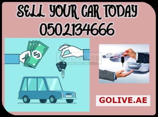 Sell your car today 0502134666