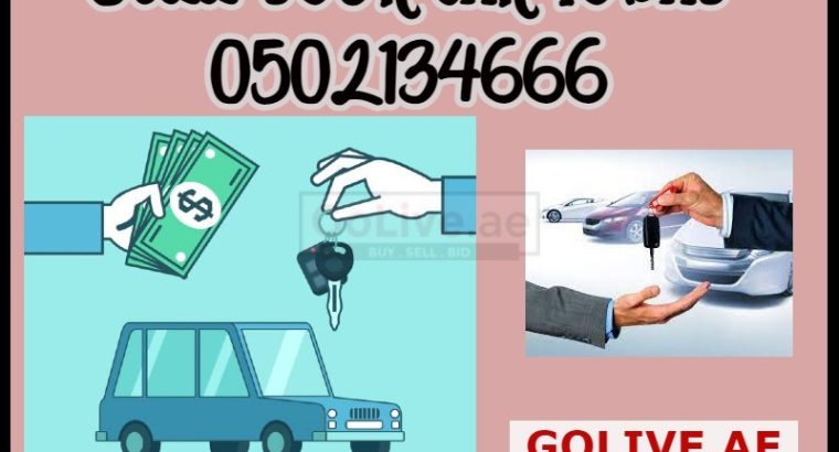 Sell your car today 0502134666