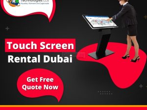 Interactive Touch Screen Rental Panels for Events in UAE
