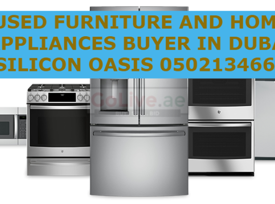 USED FURNITURE AND HOME APPLIANCES BUYER IN DUBAI SILICON OASIS 0502134666