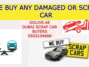 We buy any damaged or scrap car