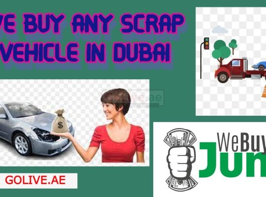We buy any scrap vehicle in Dubai