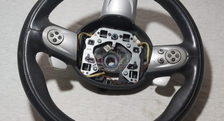 MINI COOPER 2007 TO 2014 STEERING WHEEL PART NO 2751726 ( MINI COOPER GENUINE USED PARTS )
