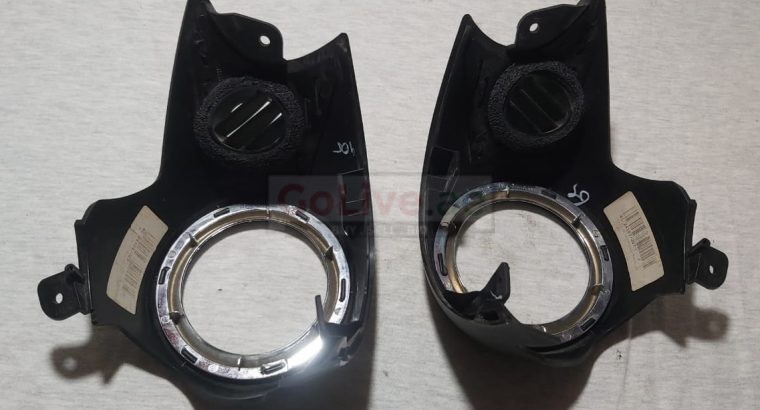 MINI COOPER 2007 TO 2015 DASH TRIM AIR VENT RIGHT and LEFT PART NO 24104307/24104306 ( MINI COOPER GENUINE USED PARTS )