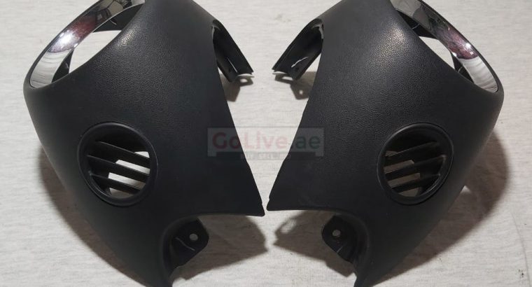 MINI COOPER 2007 TO 2015 DASH TRIM AIR VENT RIGHT and LEFT PART NO 24104307/24104306 ( MINI COOPER GENUINE USED PARTS )