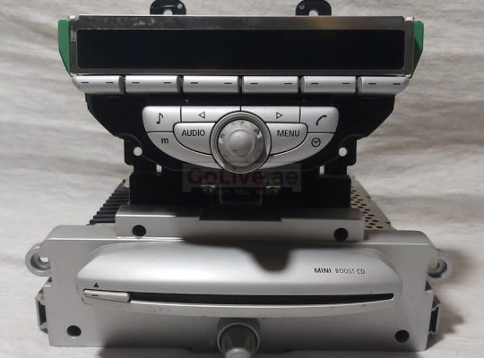 MINI COOPER 2007 TO 2013 RADIO/CD/DISPLAY SYSTEM PART NO 6512345210503 ( MINI COOPER GENUINE USED PARTS )