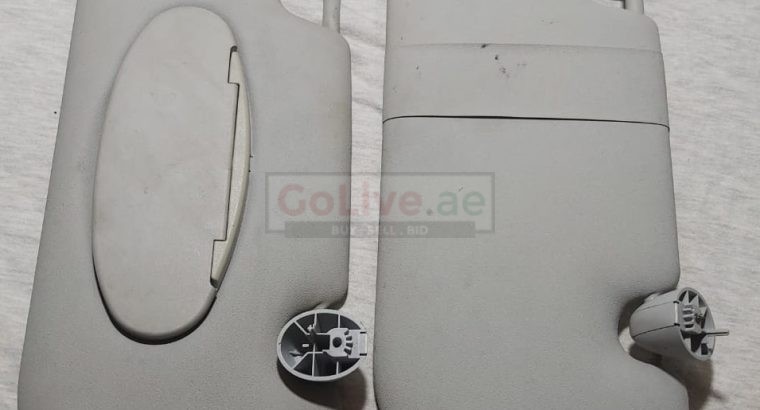MINI COOPER 2007 TO 2013 SUNSHADE RIGHT & LEFT PART NO 1010562400/1010562300 ( MINI COOPER GENUINE USED PARTS )