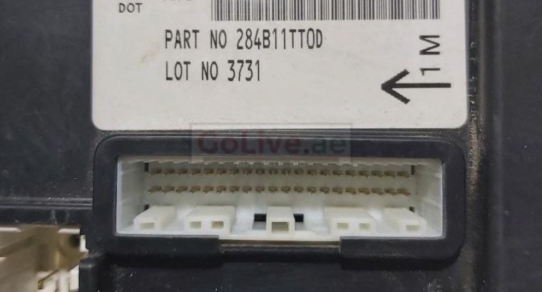 NISSAN JUKE 2013 TO 2015 BCM CONTROLLER PART NO 284B11TT0D ( NISSAN GENUINE USED PARTS )
