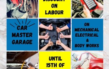 20% DISCOUNT ON LABOUR ON MECHANICAL ELECTRICAL AND BODY WORKS