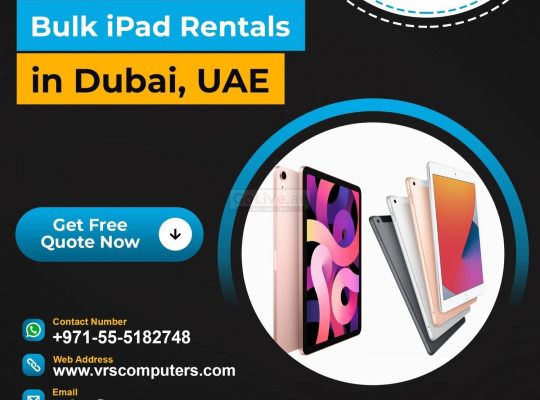 Premium iPad Lease Services in Dubai UAE