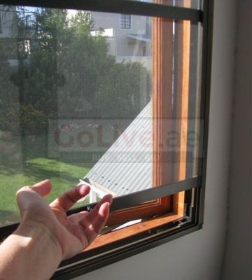 Fly Mesh/Screen Net Rolling Windows Installation Maintenance