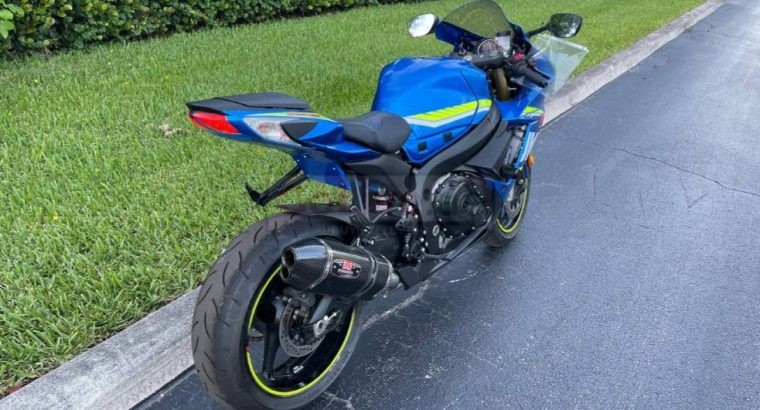2016 Suzuki gsx r750cc available for sale