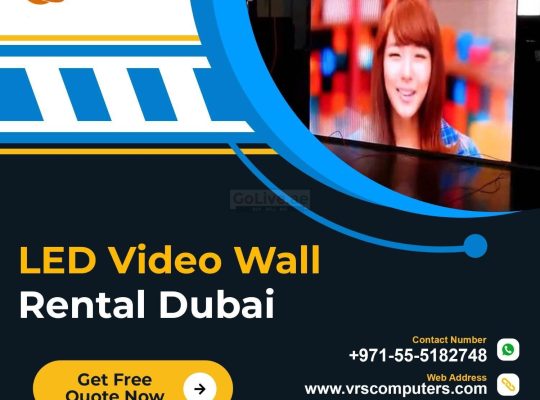 LED Wall Rental and Installation Services in Dubai