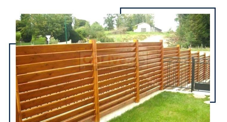 WPC Fence in Dubai | WPC Woven Fence design in Dubai | WPC Fence suppliers in Dubai UAE | WPC Wall mounted Fence in UAE