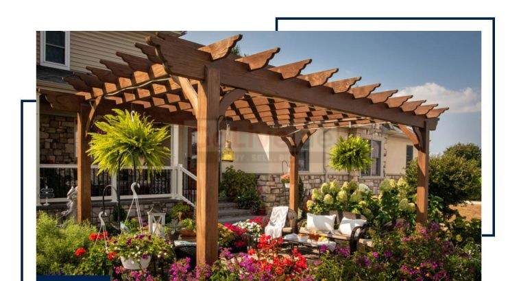 WPC Pergola Suppliers in Dubai | WPC ( Wood Plastic Composite ) Pergola Manufacture in Dubai, Abu Dhabi, Sharjah UAE
