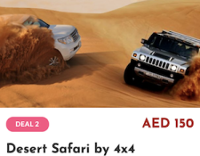 Dubai Desert Safari Advance