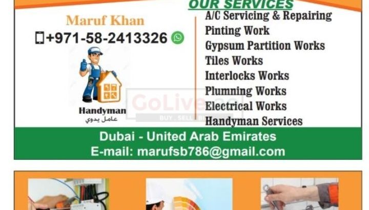 Handyman Dubai Property Maintenance Services llc