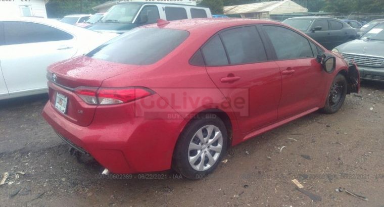 USA Imported 2021 TOYOTA COROLLA LE for sale