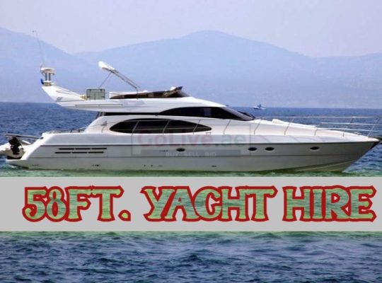 58FT. YACHT HIRE DUBAI