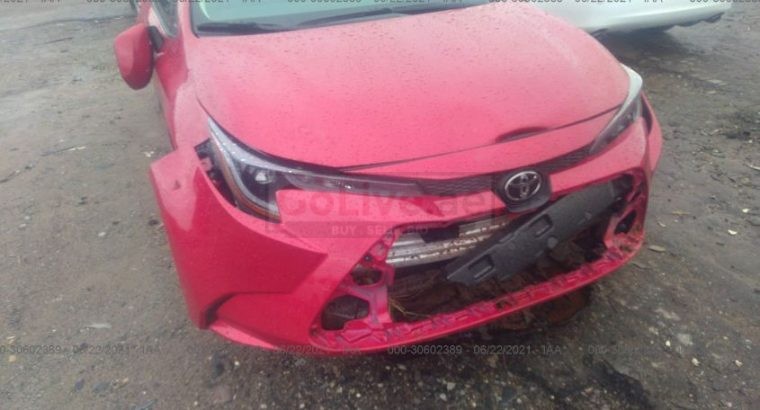 USA Imported 2021 TOYOTA COROLLA LE for sale