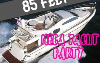 85 FT. MEGA YACHT PARTY DUBAI