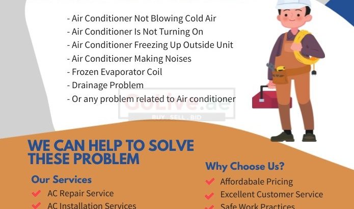 AC SERVICE, REPAIR and INSTALLATION