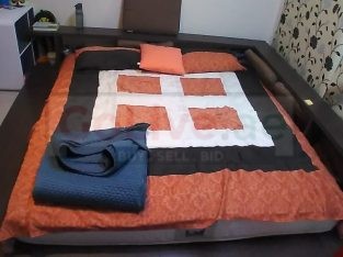 Low frame bed with mattress. Urgent sale