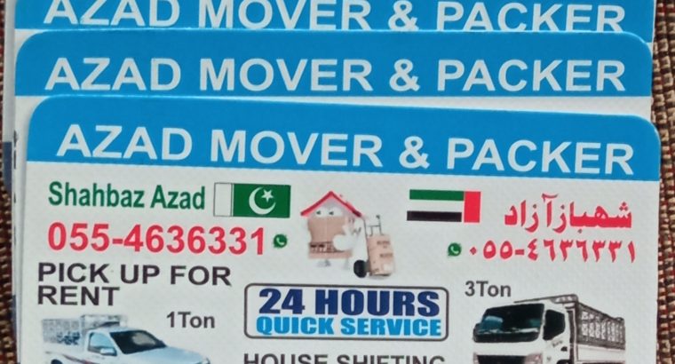 Azad Movers And Packers Best Service For You