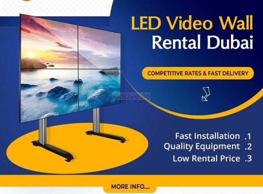 Video Wall Rental Company in Dubai, UAE