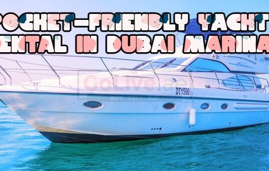 POCKET-FRIENDLY YACHT RENTAL IN DUBAI MARINA