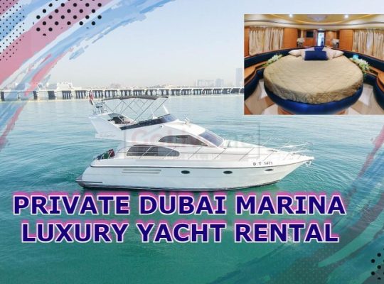 PRIVATE DUBAI MARINA LUXURY YACHT RENTAL