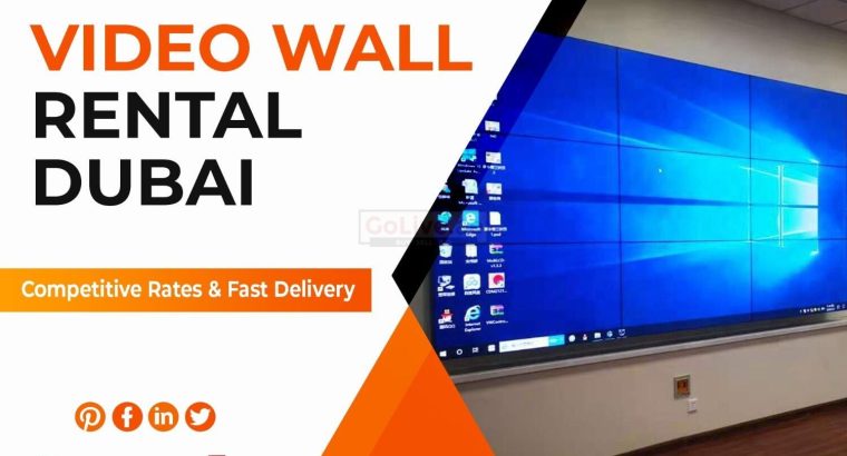 Indoor or Outdoor LED Video Wall Rentals in Dubai UAE
