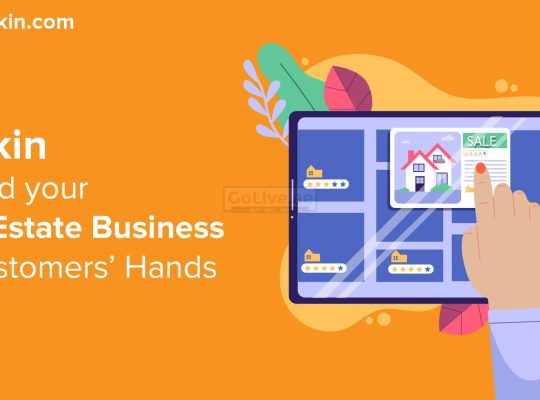 Real estate listing software