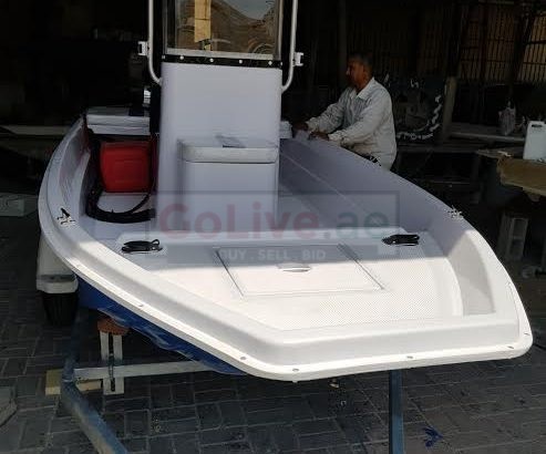 BOAT FIBERGLASS 13 FEET – CATAMARAN TYPE