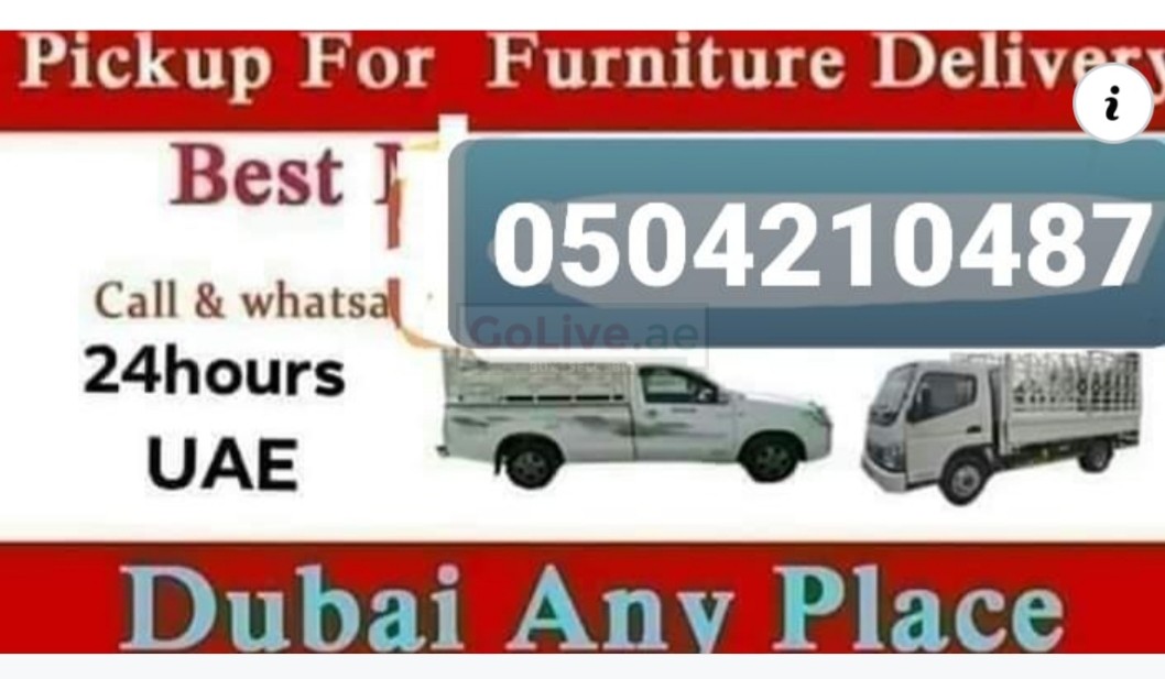 Pickup truck for rent in Al Qusais
