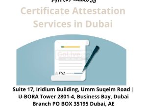 Certificate Attestation In Dubai