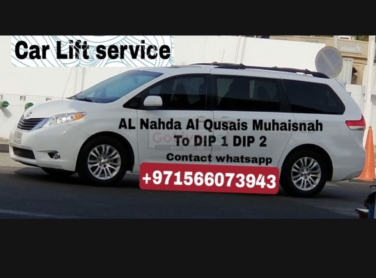 Car Lift Al Nahda Al Qusais Muhaisnah To DIP 1 DIP 2 and business Bay