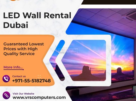 Hire Latest Seamless Video Wall Rentals in Dubai