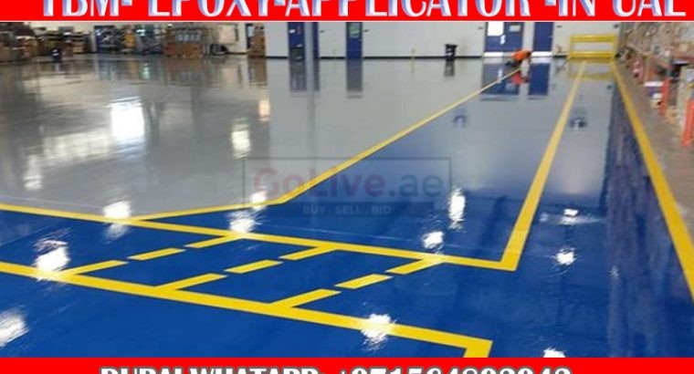 Warehouse Epoxy Flooring Applicator in Umm Al Quwain, Ajman Dubai Sharjah
