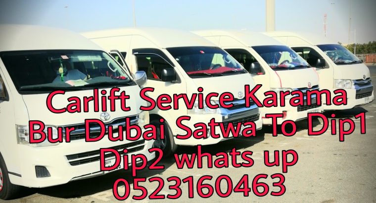Pick and drop Karama Bur Dubai Burjuman To Dip