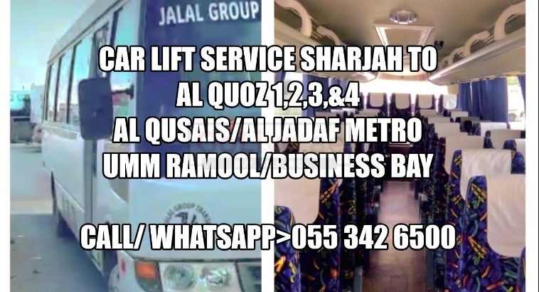 CARLIFT SERVICE SHARJAH TO AL QUOZ