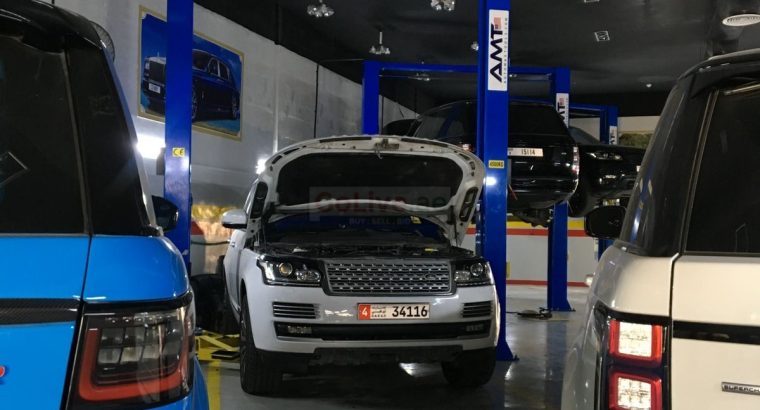 Range Rover Service Center in Dubai