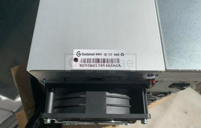 NEW Goldshell KD5 + PSU IN STOCK – MORE UNITS AVAILABLE